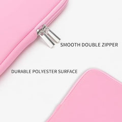 Meyaar Laptop Sleeve 13 Inch with Accessory Pouch, Soft Plush Fur Lined Zipper Case for MacBook Air 13.6” M2/M3/M4/M5, Pro 13”/14” M1–M5, Neo 13 (Black, for 13"/13.3" MacBook)