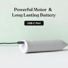 Salt AeroWhisk Classic Rechargeable Milk Frother | 3 Speed Modes | Egg Beater and Milk Frother Attachment | Powerful Motor with Long Lasting Battery, Green