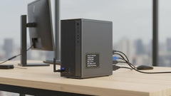 Alpha Desktop CPU ||Core i7-4th Gen II 16GB RAM II 256GB SSD II Windows 11/MS Office 2021 II 5G WiFi & Bluetooth v5.0 II Ethernet/HDMI/VGA Ports/USB 3.0 II Full Metal