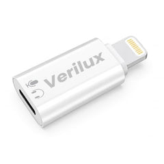 Verilux® Lighting to Type C Earphone Converter with Aluminum Alloy Housing