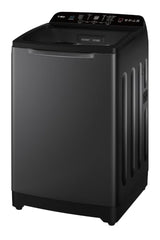 Haier 8 Kg, In-Built Heater, Front Panel Design, NZP Technology, Oceanus Wave Drum, Fully Automatic Top Load Washing Machine (ETL80-HC5S8 | Dark Jade Silver)