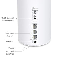 TP-Link Deco X50-PoE(1-Pack) AX3000 Whole Home Mesh WiFi 6 System with PoE Router | Seamless AI | HomeShield | 3000 Mbps Wireless Dual Band | Multi-Gig 2.5 Gbps