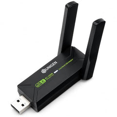 UNIGEN 900Mbps Dual Band WiFi USB Adapter with Bluetooth 5.4 | 2.4GHz & 5.8GHz Wireless WiFi Dongle 5g | Driver-Free | Supports Windows 10/11 | High-Speed USB WiFi Receiver for PC & Laptop
