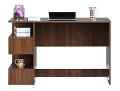 DeckUp Zeus Engineered Wood Study Table and Office Desk (Wotan Oak & White)