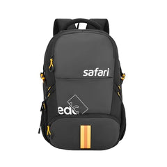 Safari Grande 43L Expandable Travel Laptop Backpack, 3 Compartments, Compression Straps, Bottle Holder, Overnighter Travel Bag For Boys And Girls, Color- Black