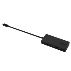 ASUS DC210 8-in-1 USB-C Dock, with 4K@60Hz HDMI 2.1, 100W PD, Gigabit Ethernet, USB-A & USB-C Ports, SD/MicroSD Reader, Braided Cable, – for All Type C Devices- MacBook,Laptop, Black, 2 Year Warranty