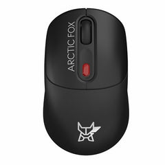 Arctic Fox ProMaxe Wireless Mouse | 2400 DPI |2.4 GHz with USB Nano Receiver | High Precision Optical Tracking| for PC/Mac/Laptop - Cool Gray