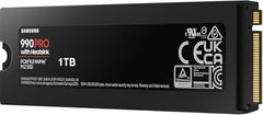 Samsung 990 PRO w/Heatsink SSD 2TB PCIe 4.0 M.2 Internal Solid State Hard Drive, Fastest Speed for Gaming, Heat Control, Direct Storage and Memory Expansion, Compatible w/ Playstation5, MZ-V9P2T0CW