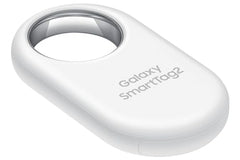 SAMSUNG SmartTag2 (2023) Bluetooth + UWB, IP67 Water and Dust Resistant, Findable via App, 1.5 Year Battery Life - White