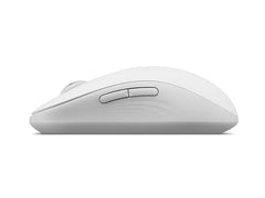 Lenovo Yoga Bluetooth Silent Mouse, 3 Level DPI Adjustment, 36 Month Battery Life, Bluetooth 5.3, 3 Device Paring, Whisper Quiet, Programmable Buttons, Smooth Finish, Luna Grey