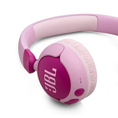 JBL Junior 320BT - Wireless on-Ear Kids Headphones Safe Sound (<85dB), Fit for Kids, Parental Control with Customizable Volume & Playtime and 50Hr Battery Life (Purple)