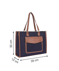 Womanix Laptop Tote Bag,14 inch Laptop Bag, Shoulder Bags With Back Trolley Strap, Casual Briefcase, Handbag for Travel, Office, College,Work