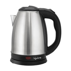 Lifelong ISI Certified Electric Kettle 1.5L with Stainless Steel Body,1500 W Easy and Fast Boiling of Water for Instant Noodles, Soup, Tea etc. (1 Year Manufacturer's Warranty, Silver, LLEK23)