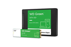 Western Digital WD Green M.2 480GB, Up to 545MB/s, 2.5 Inch/7 mm, 3Y Warranty, Internal Solid State Drive (SSD) (WDS480G3G0B)