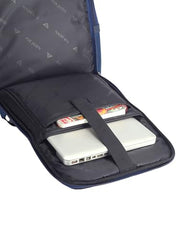 FUR JADEN Structured Smart Tech Backpack I 15.6 Inch Laptop Compartment with In-Built Tablet Sleeve I USB-C and USB-A Charging Port I Anti-Theft Pocket I Ventilated, Padded & Ergonomic (ClarkKent)