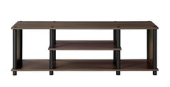 DeckUp TV1240B Tube-N-Turn Engineered Wood TV Unit (Walnut, Matte Finish)