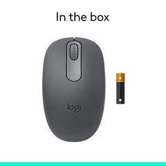 Logitech M196 Compact Ambidextrous Bluetooth Wireless Mouse - Off White