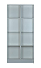 DeckUp Meritus-L 3-Shelf Engineered Wood Book Shelf and Display Unit (Walnut, Matte Finish)