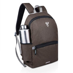 Spenz Saffron Mini Laptop Casual Backpack for Office School & College | Bag for Men & Women(Grey)