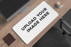 Custom Desk Mat | Personalized Extended Mouse Pad with Your Photo, Logo or Design | Large 11x23 inches Size | Non-Slip Rubber Base & Smooth Surface | Perfect for Gaming, Office & Work From Home