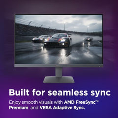 Lenovo LOQ 27Q-10 (Smartchoice) | 27" (68.5cm) QHD (2560x1440) IPS 180Hz Gaming Monitor | 0.5ms, HDR10 Compliance, AMD FreeSync, 99% sRGB, 2xHDMI 2.1 TMDS, 1xDP 1.4| Tilt | Lunar Grey | 68F3GACBIN