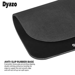 Dyazo Memory-Foam Gel Mouse Pad with Wrist Rest Support Non Slip Rubber Base Mousepad Suitable for Computer, Laptop, Notebooks Gaming (Blue)