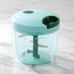 Plastic Manual Vegetable Chopper for Kitchen, Vegetable Cutter for Kitchen, Onion Cutter, Onion Chopper (Multi Colour) (1000 ml) (Gray)