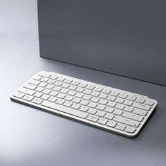 Keychron B1 Pro Ultra-Slim ZMK/Launcher Wireless Bluetooth 2.4 GHz/Wired Connection Keyboard for Mac Windows Linux - Gray