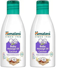Himalaya Baby Massage Oil 200ml | All-round growth | Strong Bones & Muscles | Ashwagandha, Country Mallow & Aloe Vera | No.1 Dr. Recommended Brand| Vitamin E | 99% NOI | Mineral oil free