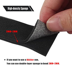 Light Leak Proof Sponge High Density Foam Film Camera Replacement Light Seal Foam with Tongs for 120 135 Film Camera Large Format Camera Film Camera Accessories
