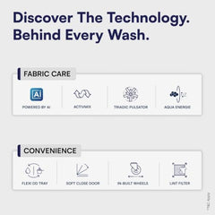IFB 8 Kg 5 Star with Deep Clean® Technology, AI Powered, Fully Automatic Top Load Washing Machine (TL801MG1, ActivMix, Aqua Energie, Med Grey)