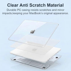 Verilux MacBook Neo Case Compatible A3404 13 Inch Transparent Hard Shell