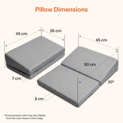 MY ARMOR Meditation Cushion for Sitting | 6 Month Warranty | Extra Large | Meditation Seat for Yoga, Foldable, Portable, Meditation Pillow, Sitting Cushion for Floor, 51x50 CM Extra Large