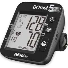 Dr Trust USA 131 Digital Blood Pressure Monitor with AFib Detection | US FDA approved | Dual Power Option | Arm Circumference (22–42 cm) | 5 Years Warranty BP Check Machine For Hypertension & Managing Heart Health, BP Apparatus