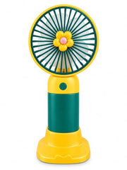 Funstars Mini Portable Hand Fan USB Type-C Rechargeable(Green)