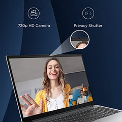 Lenovo IdeaPad 1 AMD Ryzen 5 5500U 15.6" HD Thin and Light Laptop (8GB RAM/512GB SSD/Windows 11 Home/Office Home 2024/1 Year ADP Free/Grey/1.6Kg), 82R4011MIN