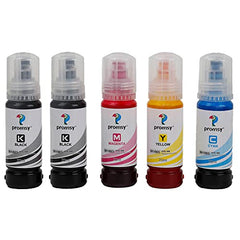 proffisy 001 003 Ink Refill dye Ink Bottle, 4 Colors, High Pages Yield