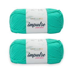 WOAFASHIONS - World of Arts Impulse Hand Knitting & Crochet Yarn, Premium Acrylic, 4 : Medium (Anchor Grey) (100gms / 3.5oz / 200mtr / 218yds)