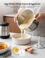 UN1QUE 350ML Rechargeable Mini Electric Chopper for Kicthen Use | One-Touch Operation | 304 Stainless Steel Blades | Chopper Electric for Chop, Mince, Puree, Whisk, Grind