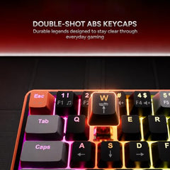 KARNAGE Sentinel 82 Wired RGB Mechanical Keyboard | 81 Keys | Aluminum Rotary Knob | 5-Pin Hot-Swap | OUTEMU Red Switches | 19 ARGB Lighting Modes | Full NKRO | Detachable USB Type-C Cable |White