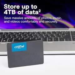 Crucial BX500 500GB 2.5-inch SATA 3D NAND Internal SSD Upto 550 MB/s