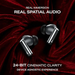 boAt Airdopes Prime 701 ANC, 46dB Hybrid ANC, 50Hr Battery, Real Spatial Audio,Multidevice Connect,App Support, Bluetooth Earbuds, TWS Ear Buds Wireless Earphones with mic (Titanium Blue)