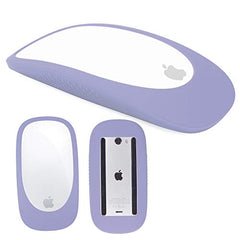 Hi Color Silicone Case Cover Protective Skin for Magic Mouse 1/2 Silicone Case for Apple Magic iPad Mouse (Light Gray)