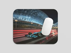 TURTLEWINGS F1 Car on Racetrack Design Mouse Pad