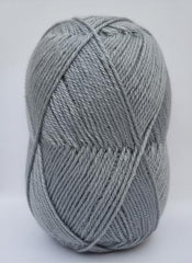 Vardhman BigBoss Knitting Yarn – 200g Ball, 575m, 84% Acrylic + 16% Nylon, 3-Ply DK Weight, Soft & Durable Wool for Knitting, Craft, babywear, blanket, winter wear; threads for crochet hook needle - Boss-15 - Cream