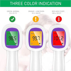 D MEDICARE Automatic Blood Pressure Monitor & Infrared Thermometer Combo Pack | Digital BP Machine & Non Contact Forehead Thermometer | Blood Pressure & Temperature Monitor (COMBO-04)