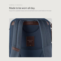scarters Terminal T2 Backpack 24L, Fits 15.6" Laptop (Black)