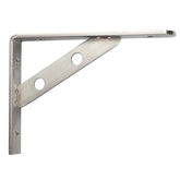 SYGA Stainless Steel Solid Thickened Triangular Bracket Wall-Mounted Rack Partition Support Layer Plate Support Bracket(4MM-150MM-LONG)
