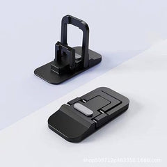 EDNITA ( 2Pcs Mini Laptop Stand for Desk | Portable Metal PC Desk Stand, Aluminium Cooling Pad Mini Clip Compatible with MacBook Apple Laptop, Lenovo, Dell, Hp, Acer & Other Laptops (Black)