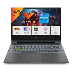HP Victus, Intel Core 5 210H, 4GB RTX 3050 A (24GB DDR5, 512GB SSD) FHD, 144Hz, 300 nits, IPS, 15.6''/39.6 cm, Win11, M365* Office24, Mica Silver, 2.29kg, fa2500TX, Backlit, Gaming Laptop
